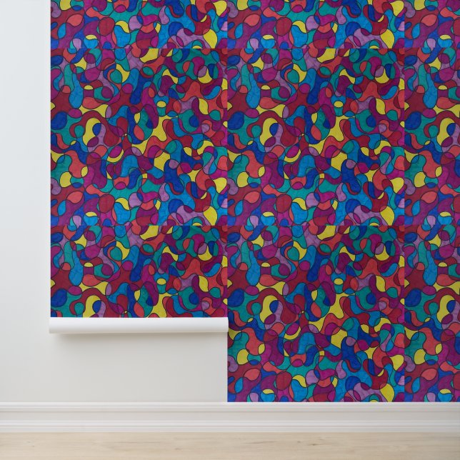 Curves of colour Wallpaper (Application)