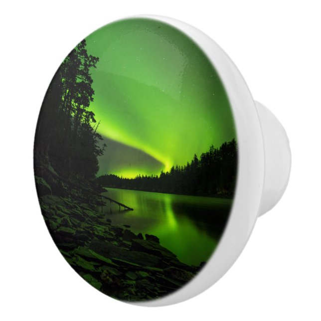 Curving Aurora Ceramic Knob (Right)