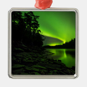 Curving Aurora Metal Tree Decoration