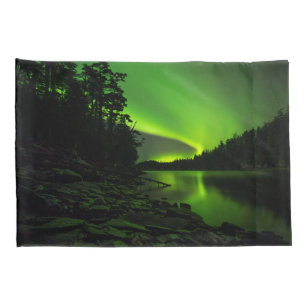 Curving Aurora Pillowcase