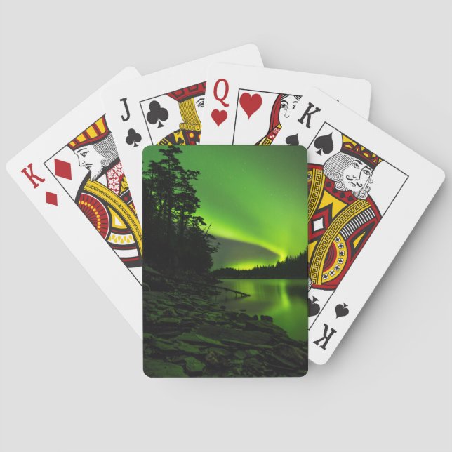 Curving Aurora Playing Cards (Back)