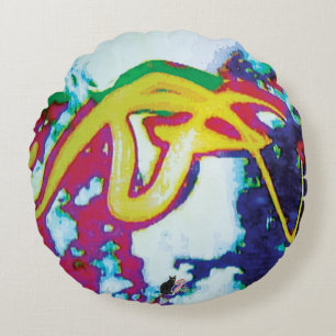 Curviture Round Cushion