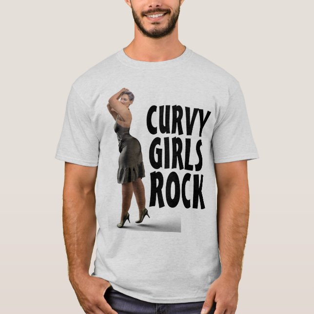 CURVY GIRLS ROCK T-SHIRTS (Front)