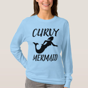 CURVY MERMAID Ladies T-Shirts