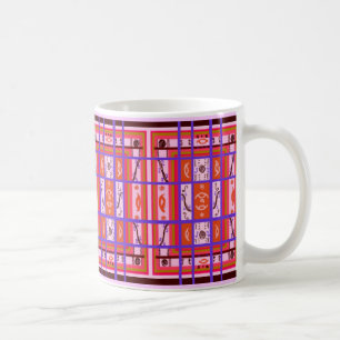 Curvy Plaid Mug