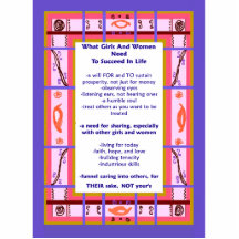 Curvy Plaid What Women And Girls Need To Succeed B