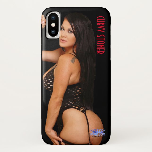 CURVY STONER iPHONE X CASE (Back)