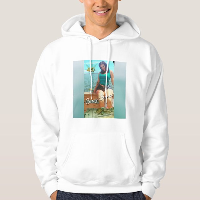 Curvy Stoner(ocean) Hoodie (Front)