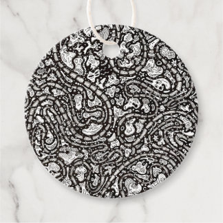 Curvy Twisty Cartoon Weird Faces Design Favour Tags