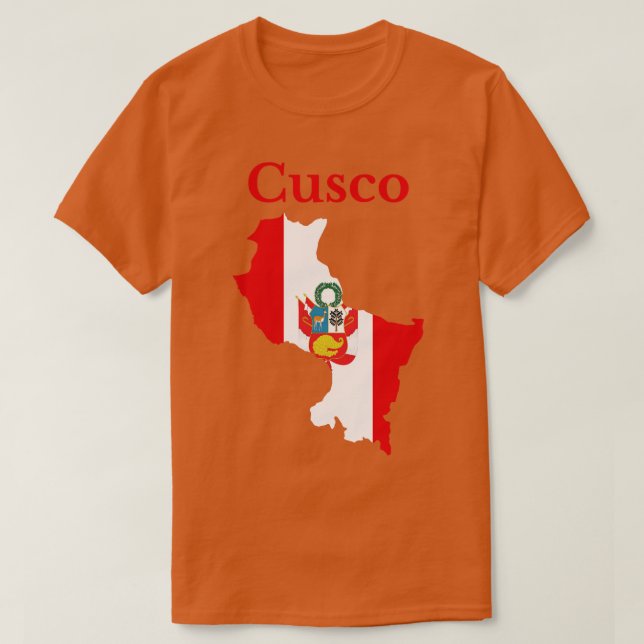 Cusco Department Peru T-Shirt (Design Front)
