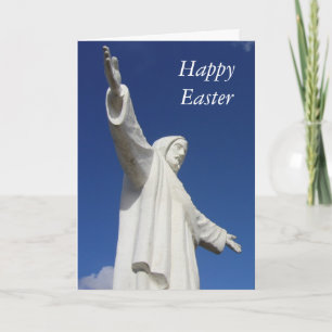 cusco easter statue holiday card