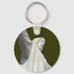 cusco jesus olive key ring