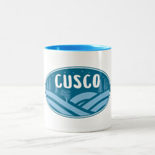 Cusco Peru Outdoors Two-Tone Coffee Mug