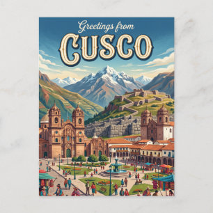 Cusco Peru Postcard