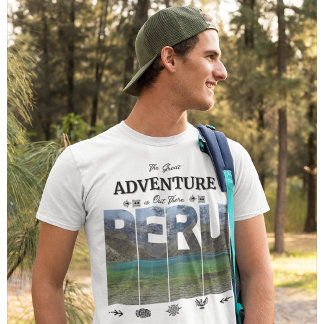 Cusco Peru | Salkantay, Lake, Inca, Andes, Trail T-Shirt