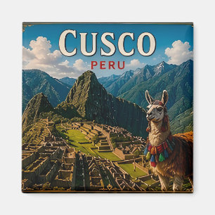 🧲 Cusco Peru Travel Keepsake For Adventure Trips Magnet