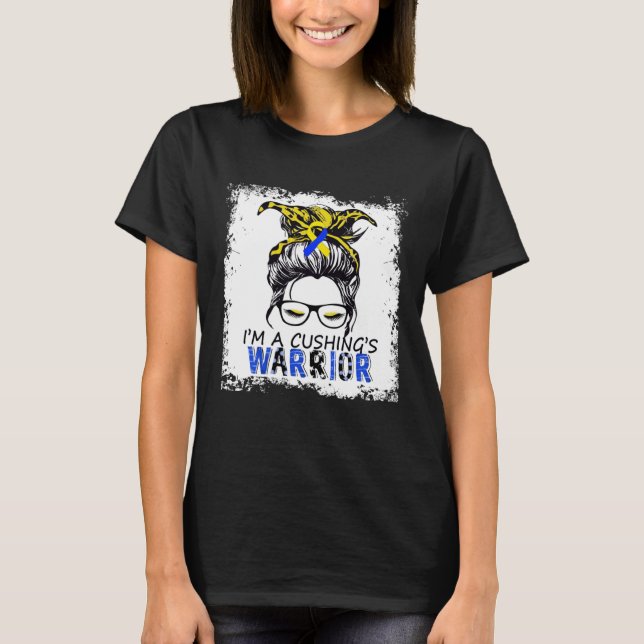 cushing syndrome warrior, funny cushing syndrome a T-Shirt (Front)