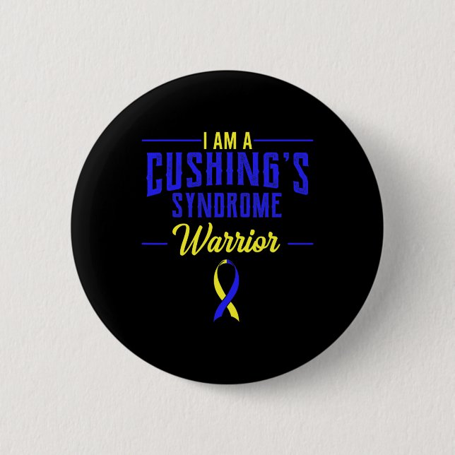 Cushing's Syndrome Hypercortisolism Hyperadrenocor 6 Cm Round Badge (Front)