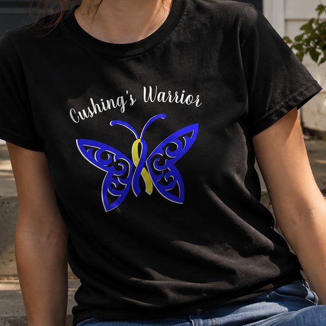 Cushing's Warrior Cushing's Ribbon T-Shirt (Cushing's Warrior Shirt)