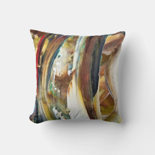 Cushion Abstract Painting by Kook Art