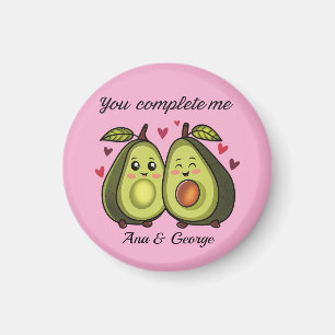 Cushion avocado love magnet