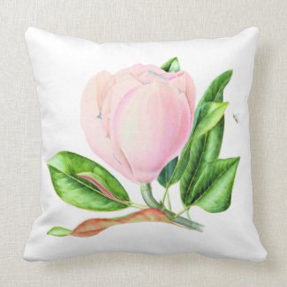 Cushion - Floral Magnolia Design