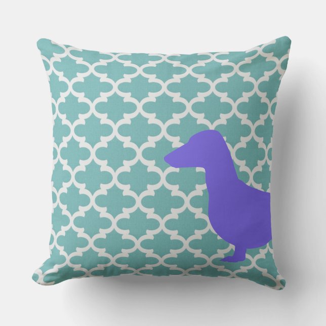 Cushion - Half and Half Dachshund (Front)