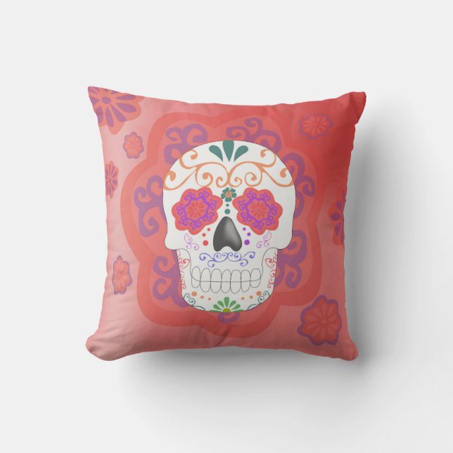 Cushion of Mexican Skull (Front)