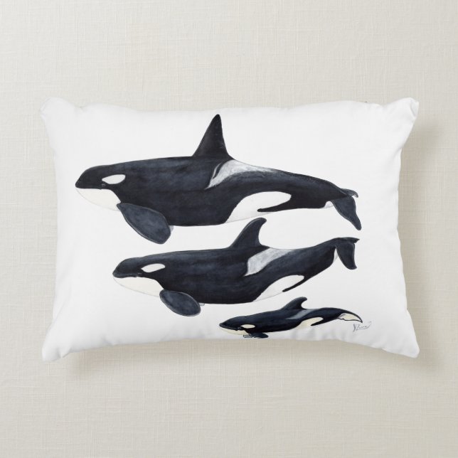 Cushion orca (Front)