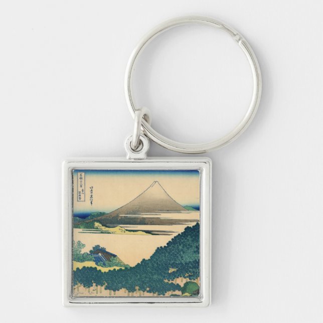 Cushion Pine at Aoyama Key Ring (Front)