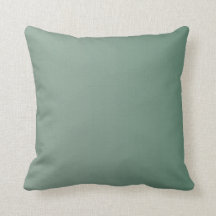 Cushion / sage green solid color