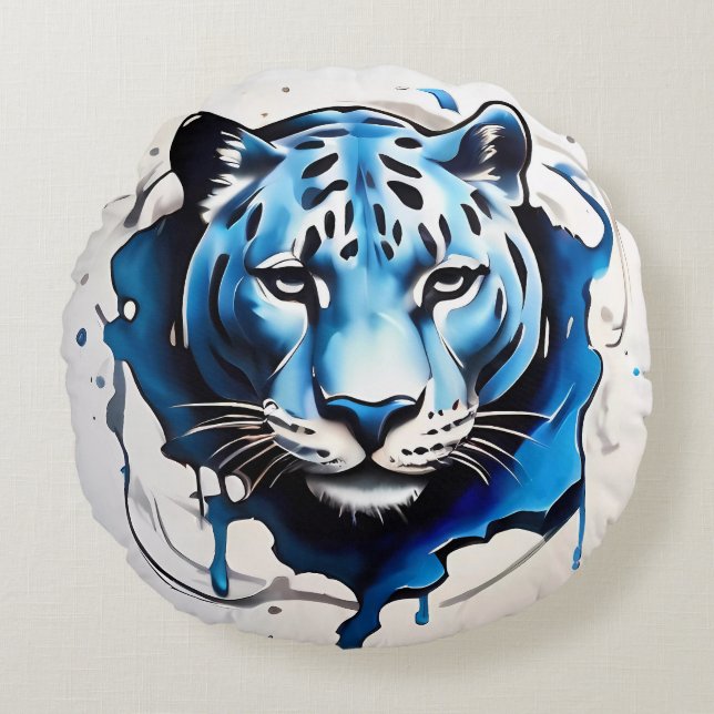 Cushion Throw Jaguar Pillow (Front)