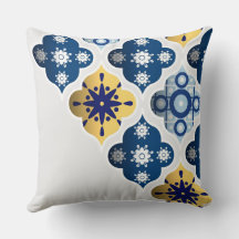 cushion with Moroccan crafts