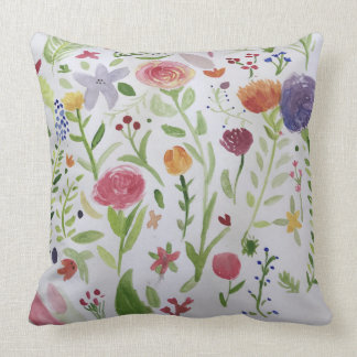 Cushion with pretty floral design