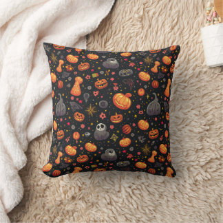 Cushions filled with Halloween images