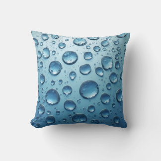 Cushions of water drop patterns