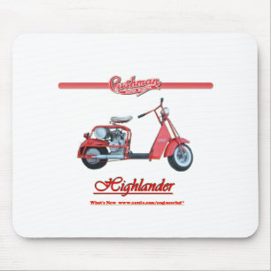 Cushman Highlander Scooter Mouse Mat