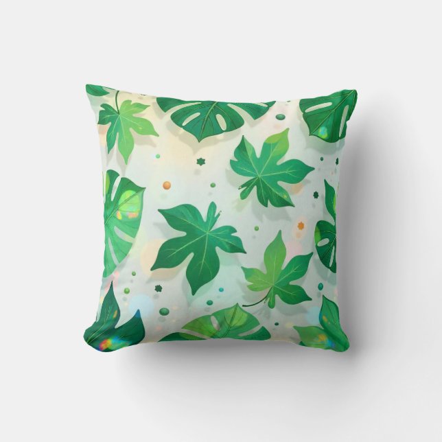 Cusion of Leaves Cushion (Front)