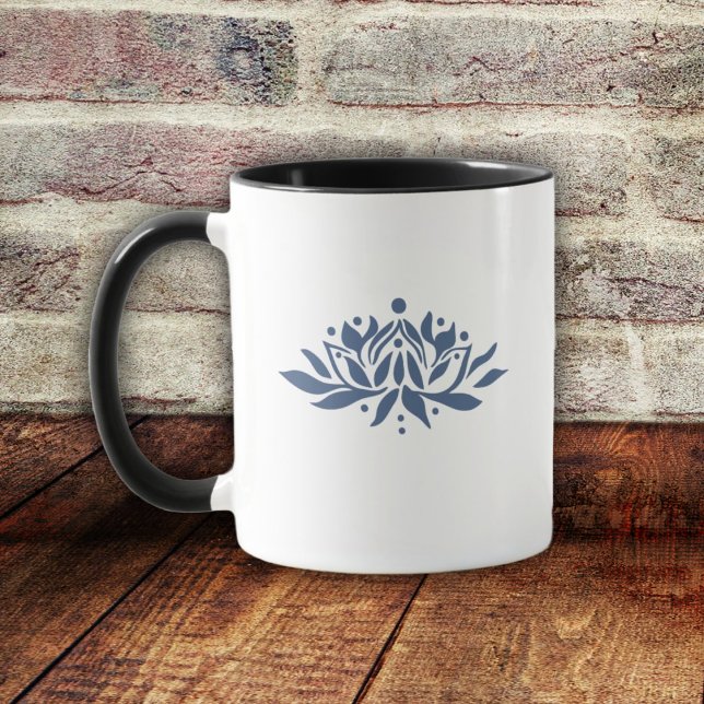 Cusomizable Flaming Lotus Flower  Mug (Creator Uploaded)
