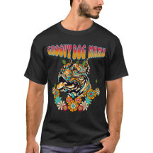 Custamizable Groovy Dog Mum Retro