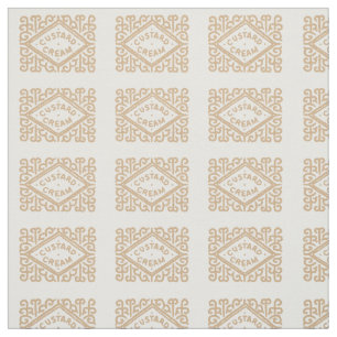Custard cream biscuit fabric