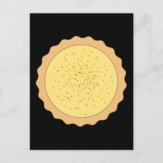 Custard Tart Pie. Postcard