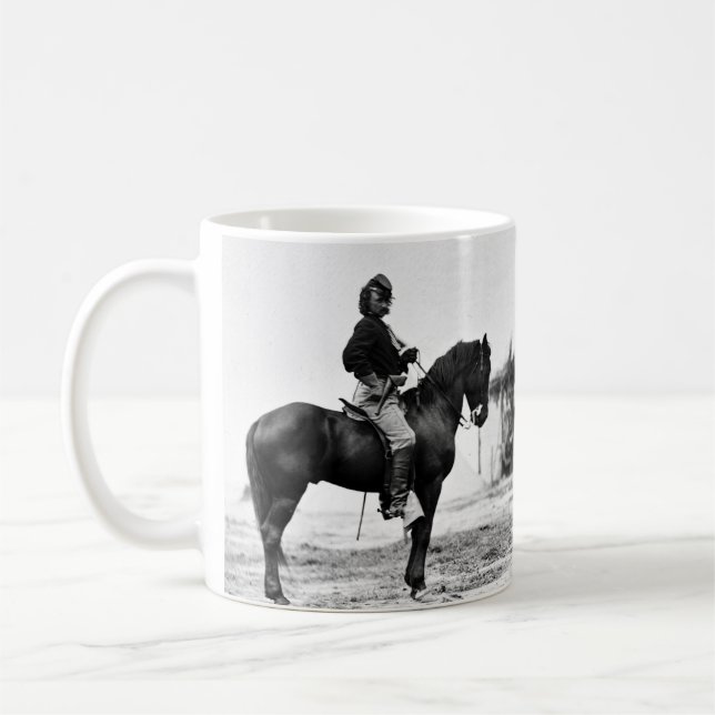 Custer and Pleasanton Coffee Mug (Left)