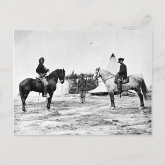 Custer and Pleasanton Postcard