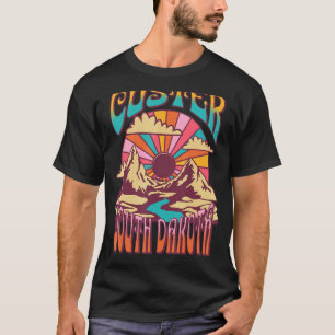 Custer South Dakota Nature Hiking Mountains Outdoo T-Shirt