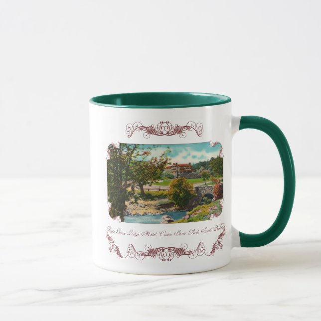Custer State Park Game Lodge Coffee Mug (Right)