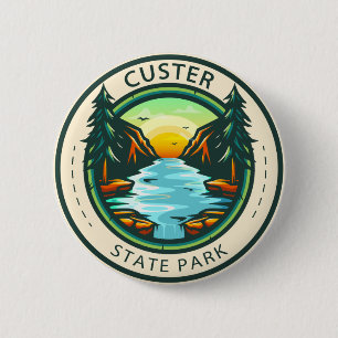 Custer State Park South Dakota Badge 
