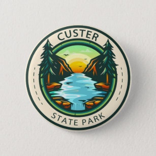 Custer State Park South Dakota Badge 