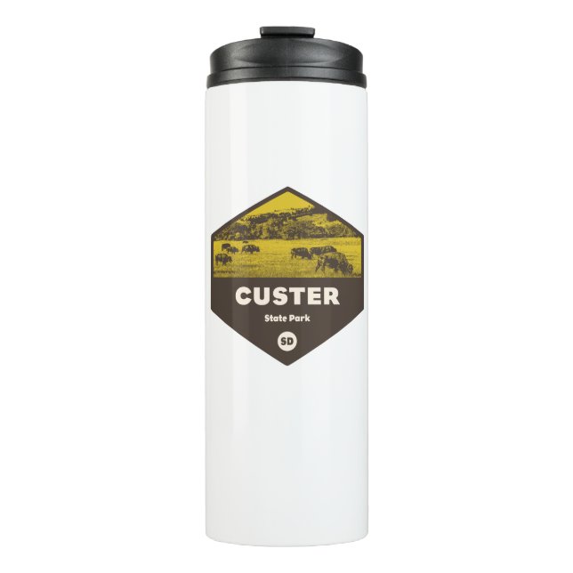 Custer State Park South Dakota Thermal Tumbler (Front)