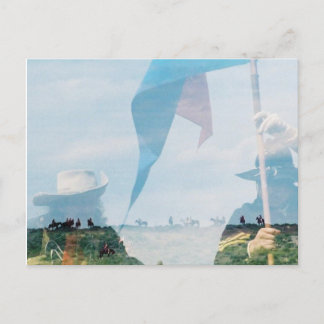 Custer's Ghost Postcard